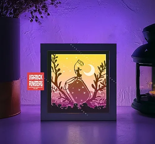 Catch the Stars light box by tecnoculebras | Download free STL model ...