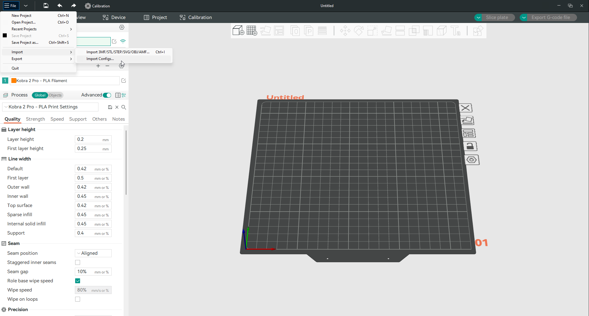 Anycubic kobra 2 pro orcaslicer profiles by mrfenyx download free