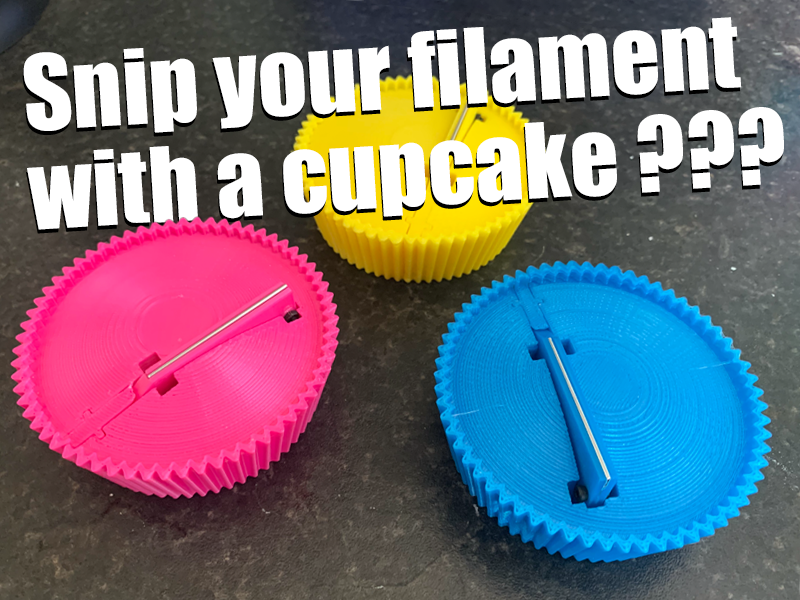 Cupcake Filament Cutter