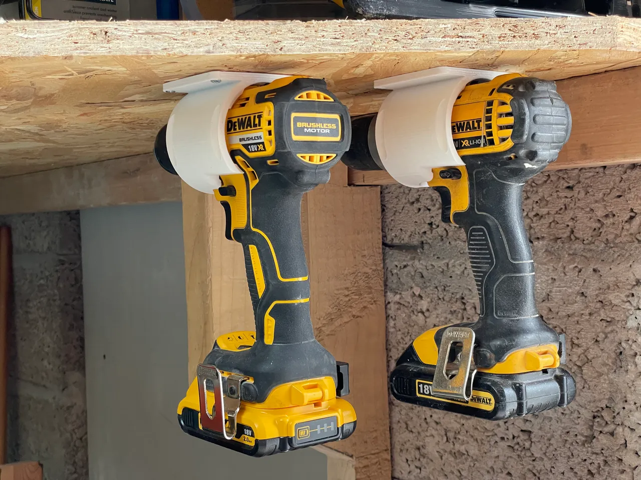 Dewalt Drill and Wrench Holders Wall or Table Mounted by Ricardo