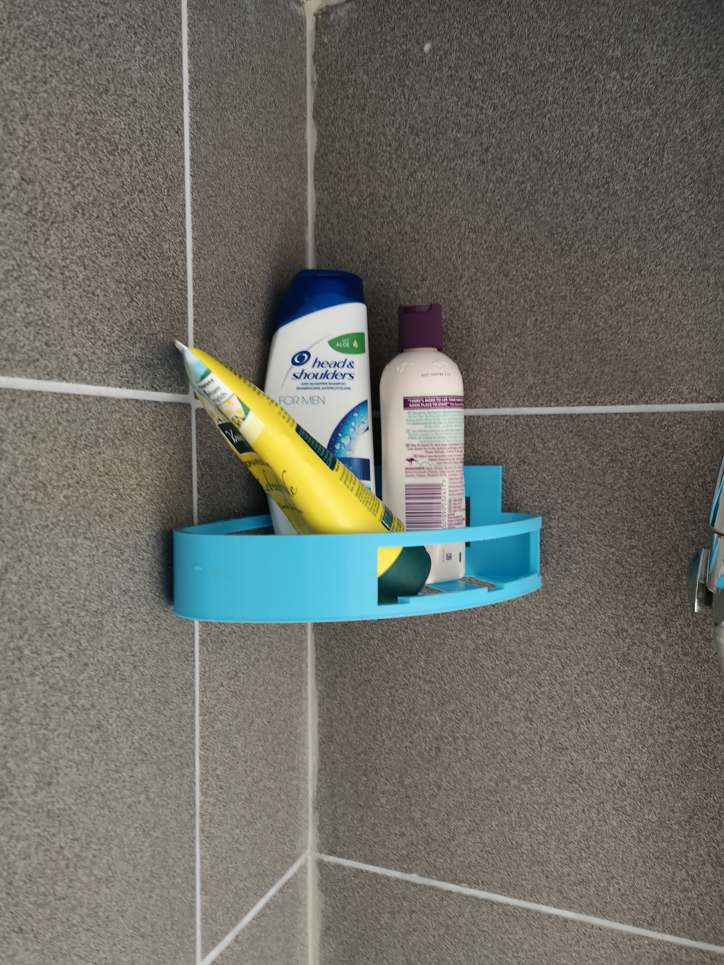 Shower shampoo holder