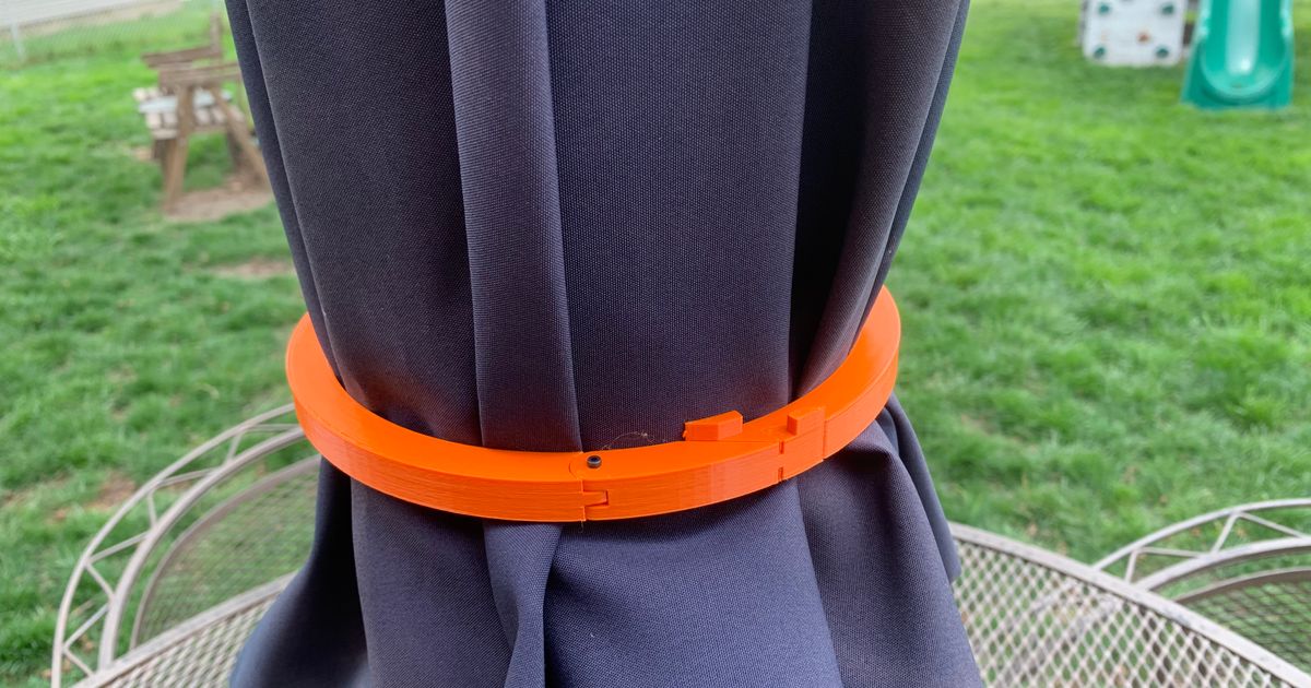 Patio Umbrella Ring Holder by bmccarthy321 Download free STL model