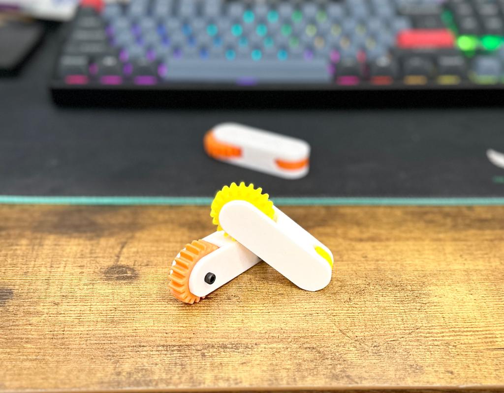 Ratcheting Gear Fidget Toy