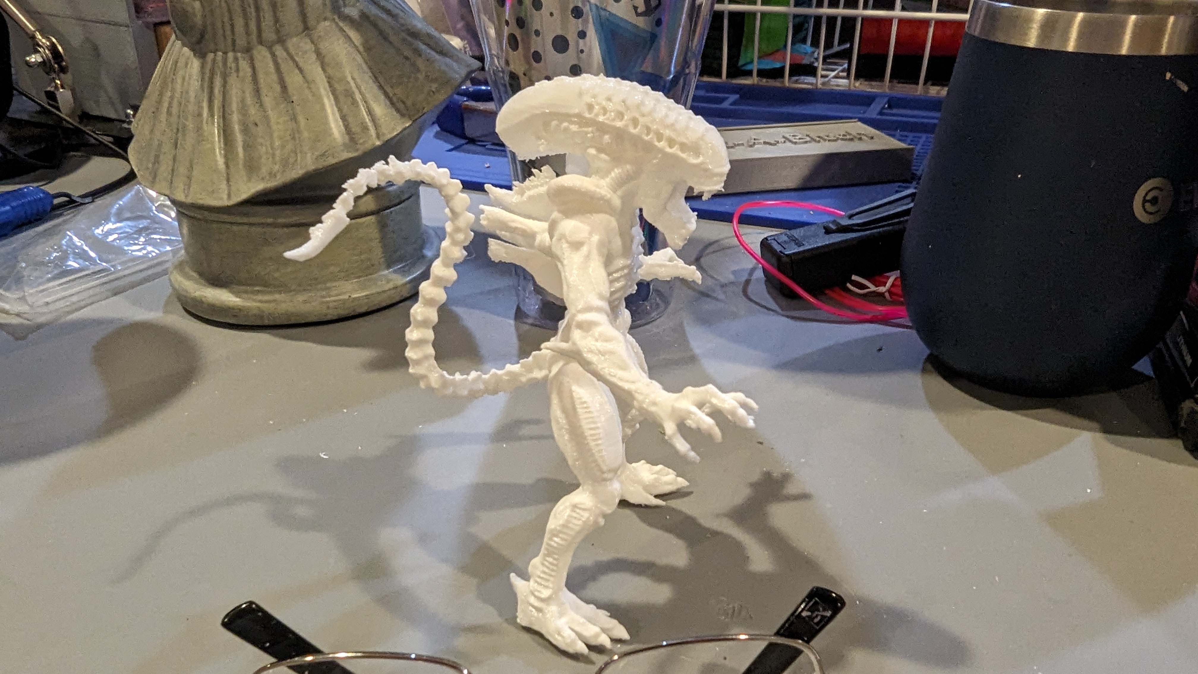 Miniatura 6 do modelo 3D Aliens xenomorph standing
