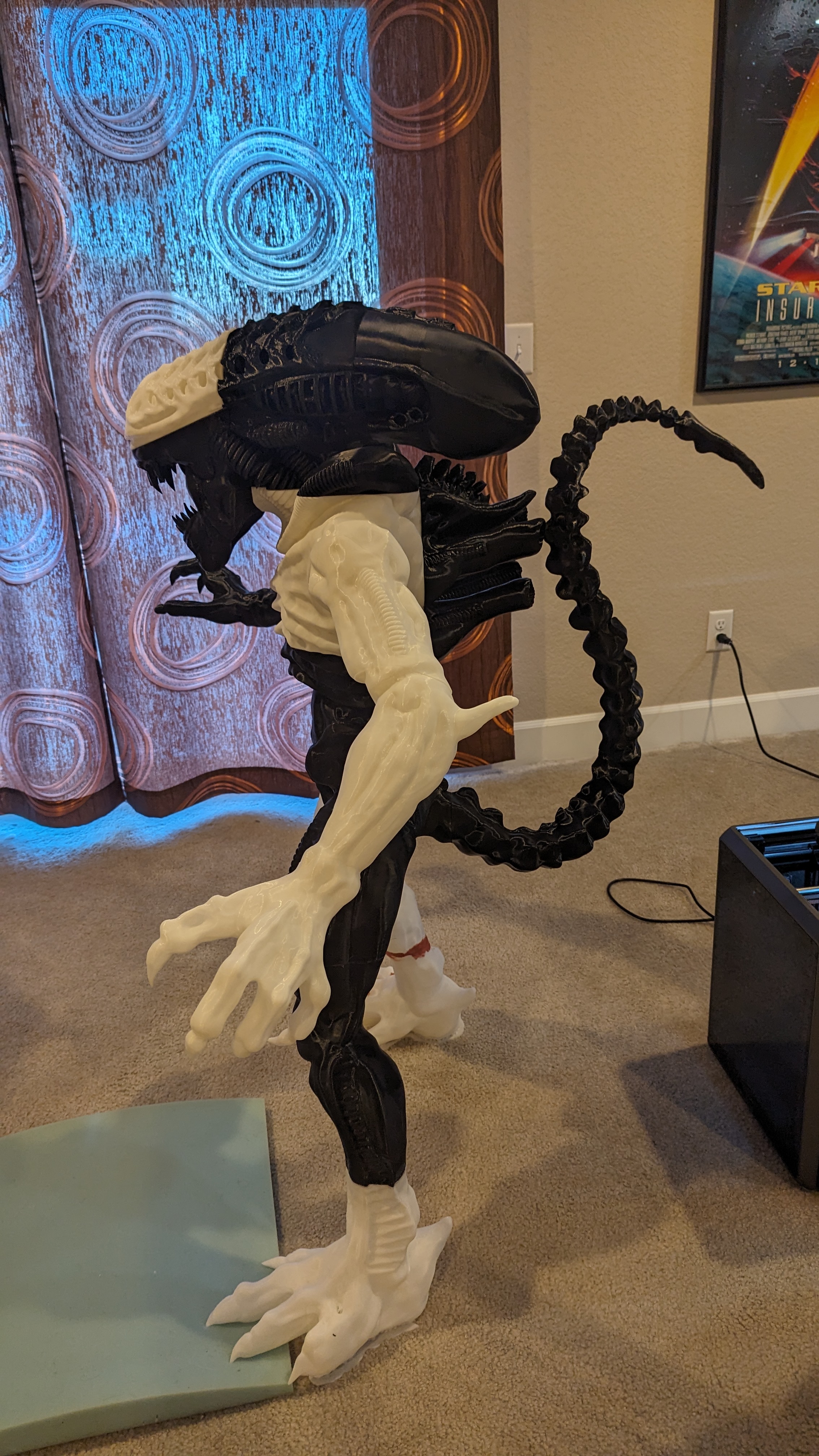 Miniatura 11 do modelo 3D Aliens xenomorph standing