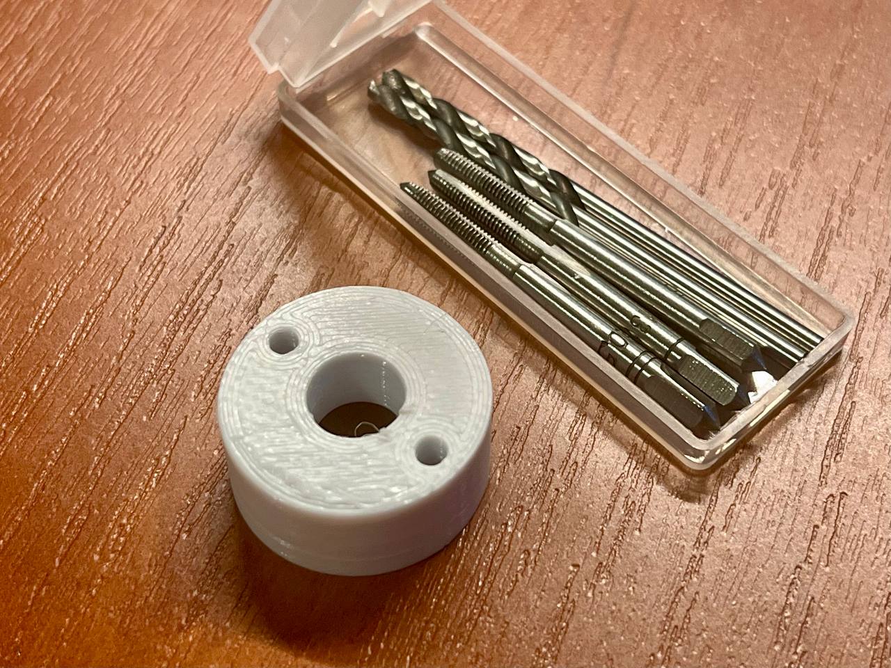 Flsun Q5 heat sink drilling template