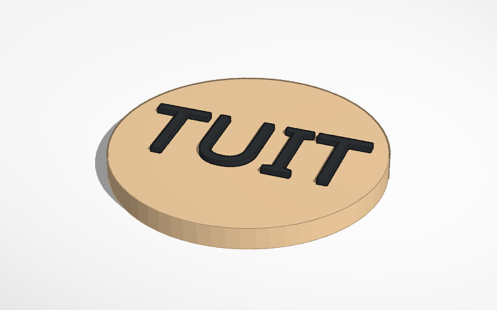 A round TUIT A round TUIT by Best_codes | Download free STL model ...