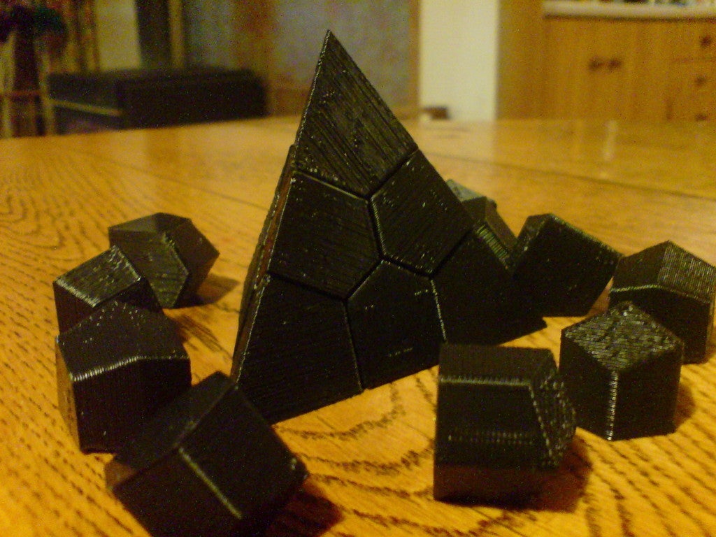 Face-centered Cubic Voroni Tetrahedron