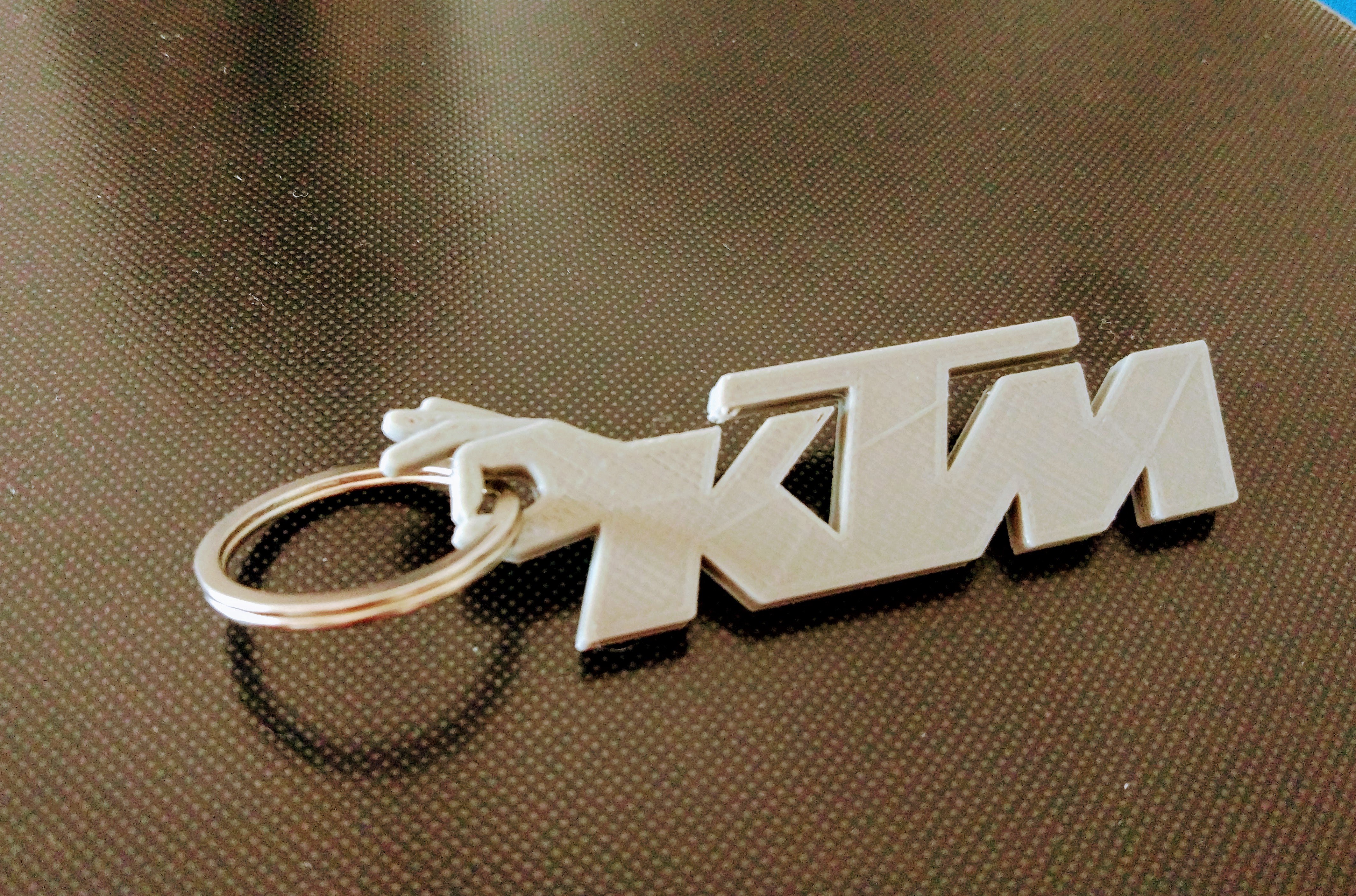 KTM Keychain portachiavi  logo