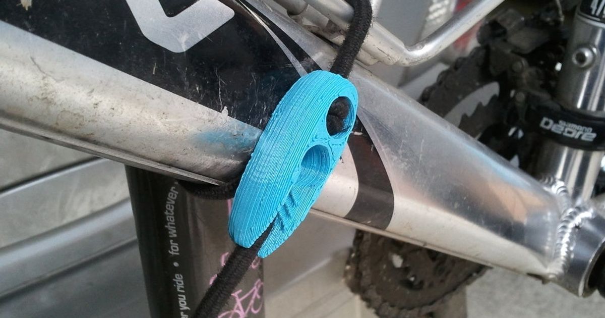 Bungee cord connector by Lenbok Download free STL model