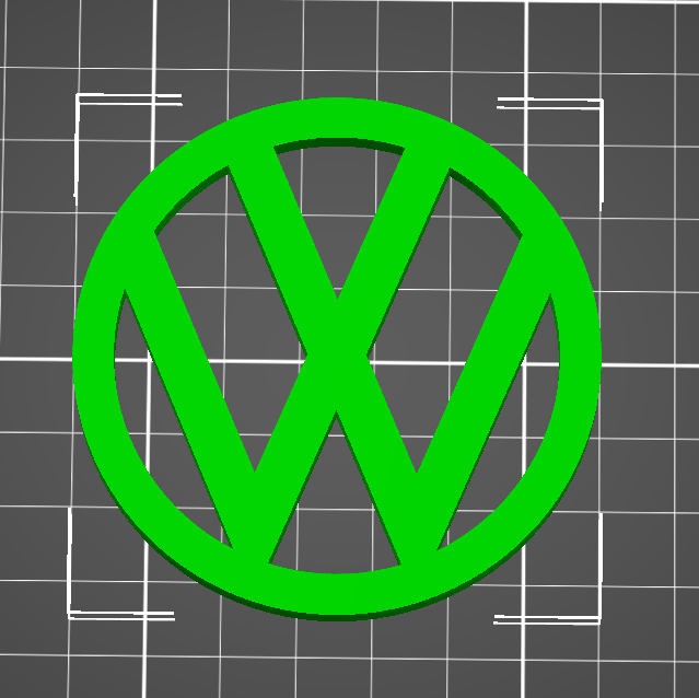 VW Emblem by Philip_TPD Download free STL model
