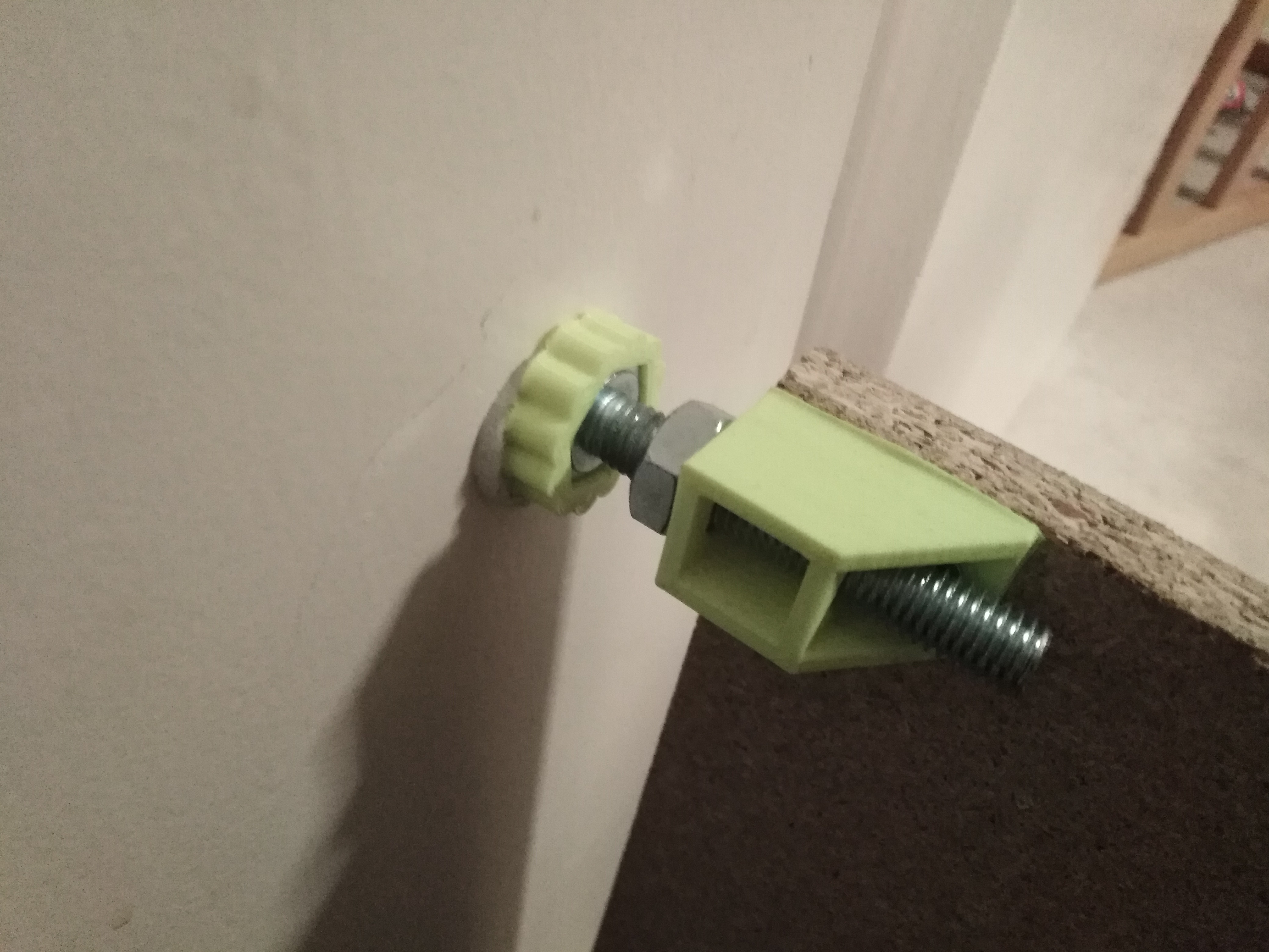 Baby barrier pressure-mount