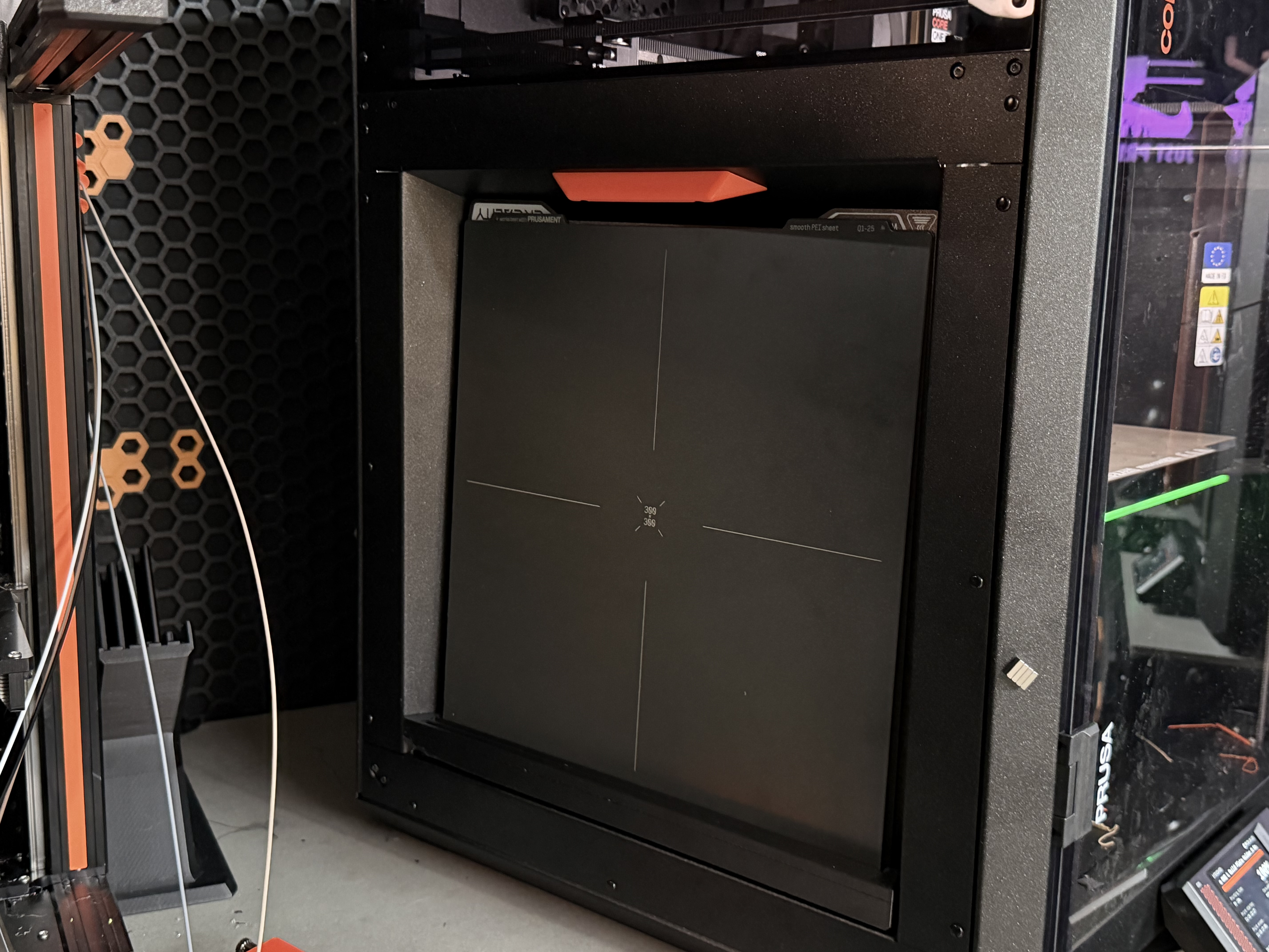 Prusa Core One L Build Plate + Accessory Organizer