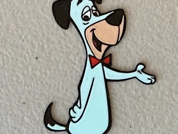 Multicolor Huckleberry Hound Magnet
