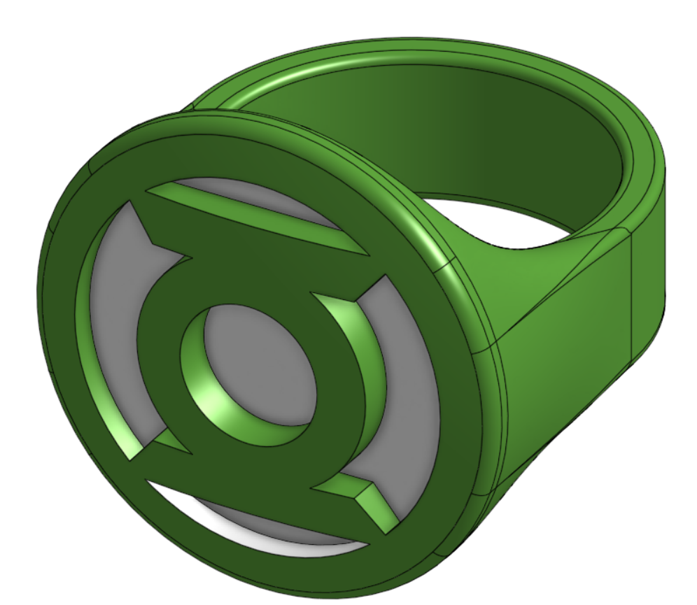 Lantern Corps Rings