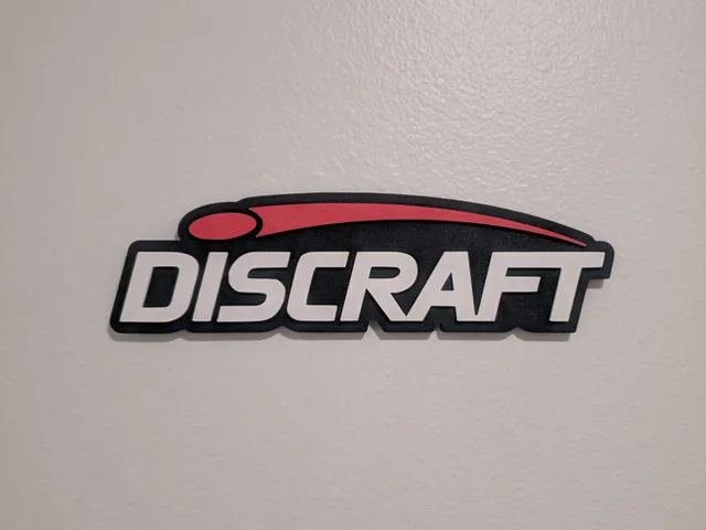 Discraft Logo 3D Wall Art