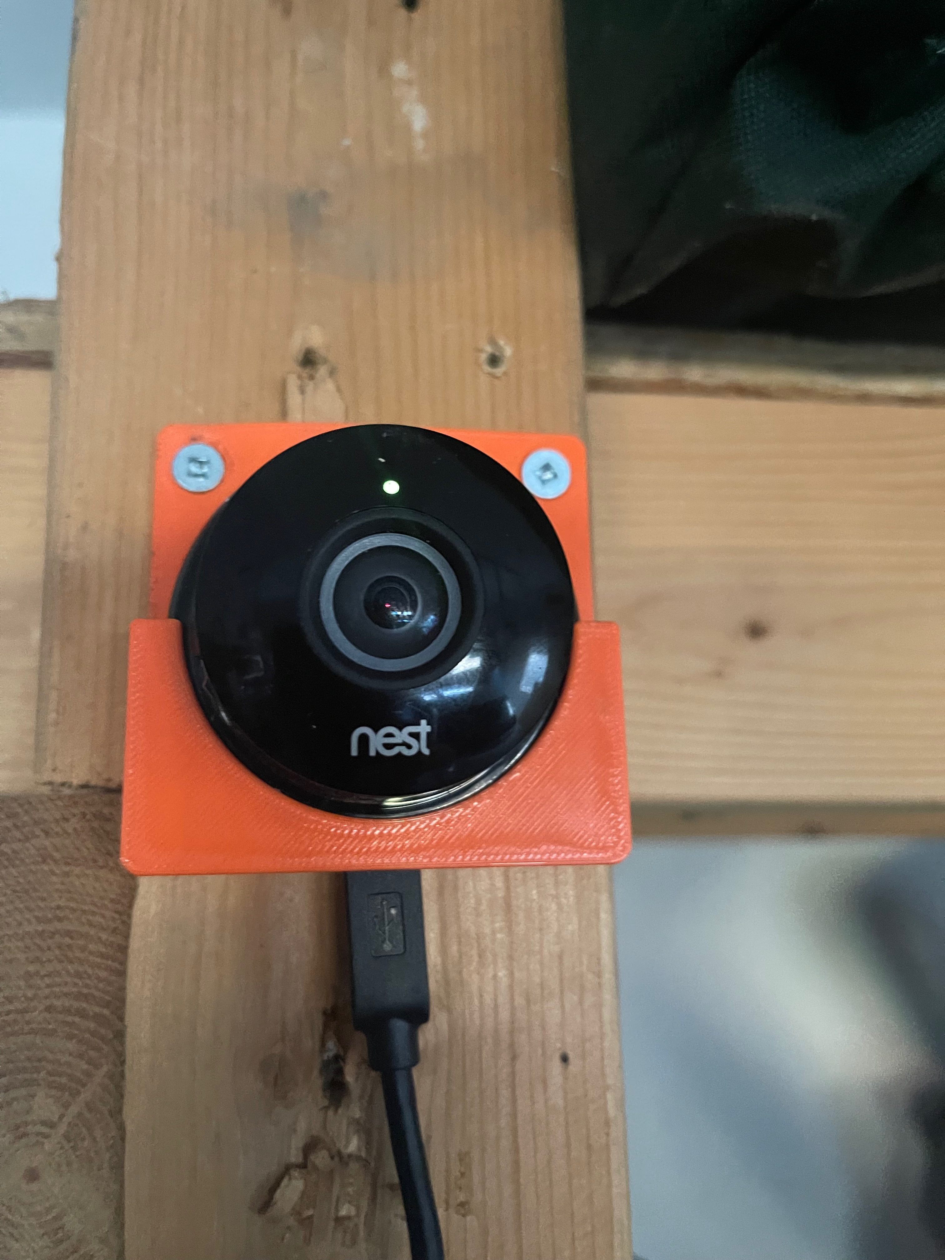 Mount for Nest Indoor Camera by Greg Clancy Download free STL model