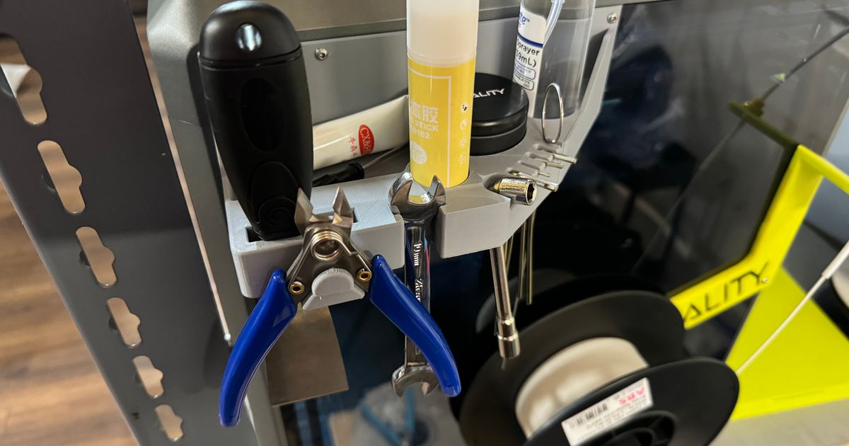 K1MAX_side mount tool holder by Big_Daddy Download free STL model