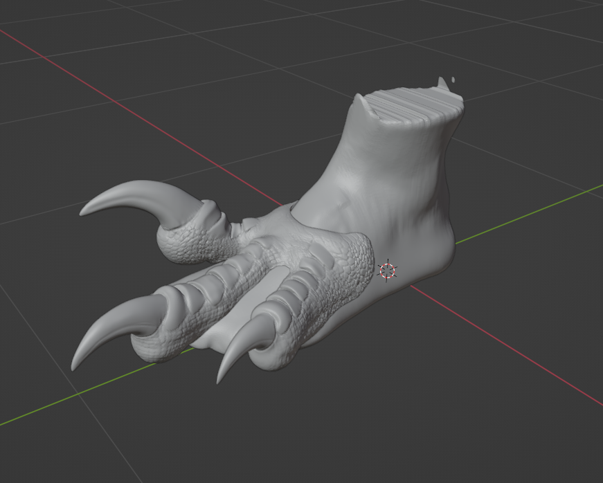 Dromaeosaur Costume Feet