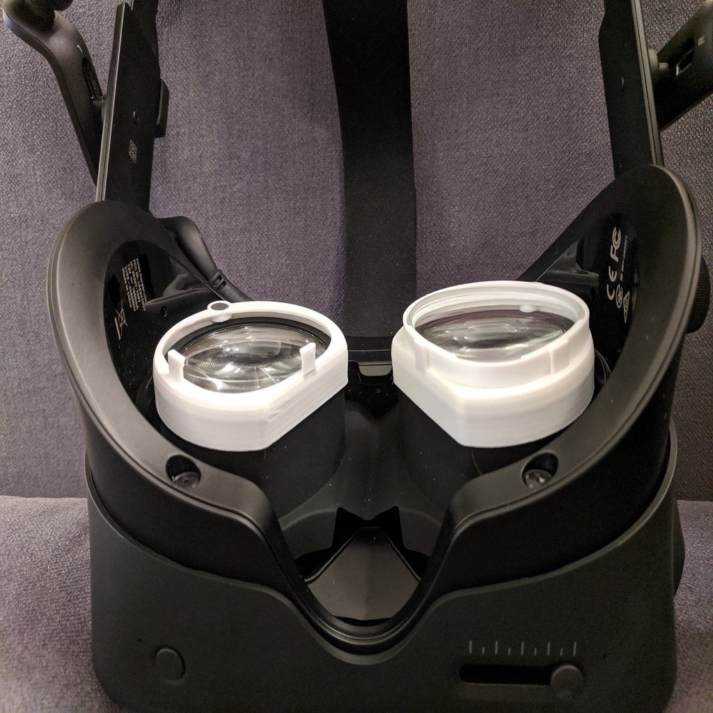 Valve Index and Oculus Quest Lens Adapters for VR Labs Rift Prescription Lenses by