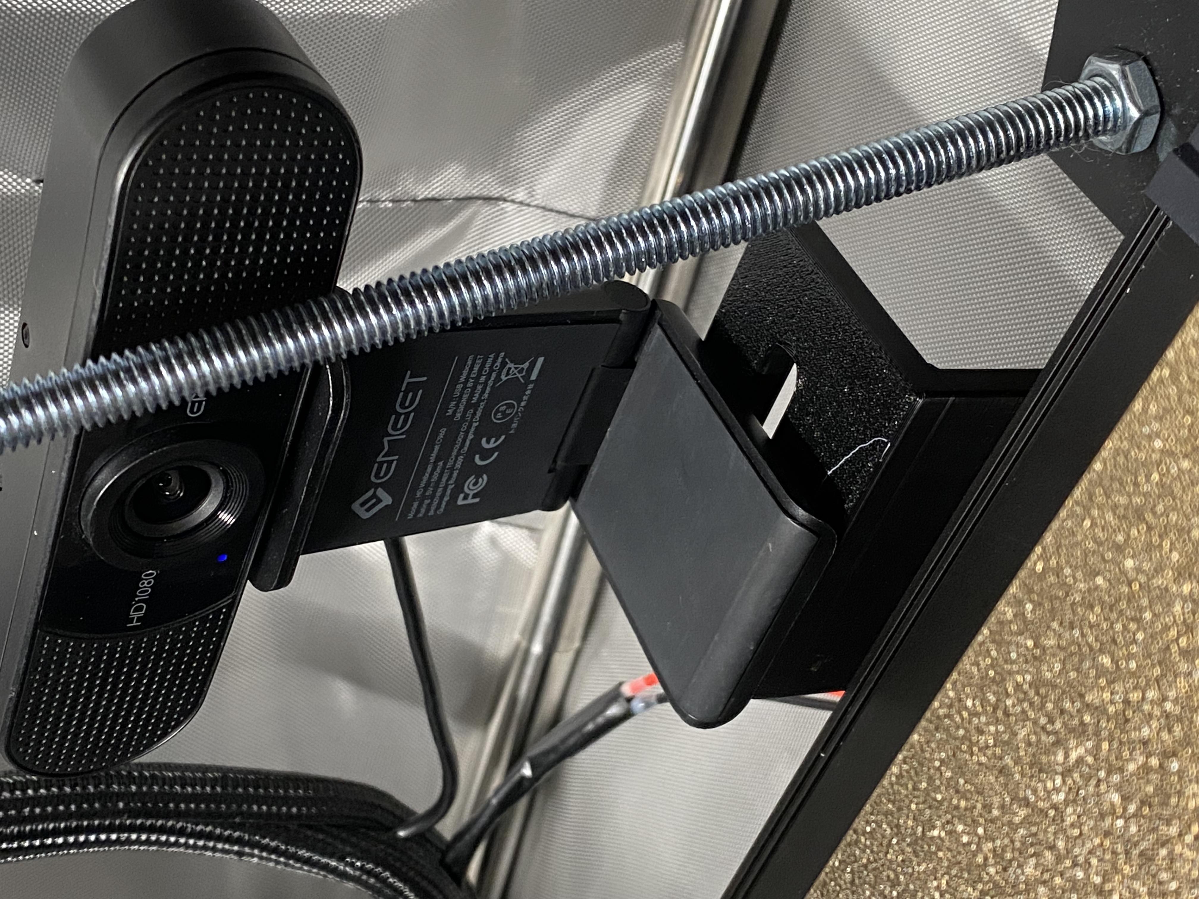 Ender 3 s1 camera webcam mount by tlamp download free stl model