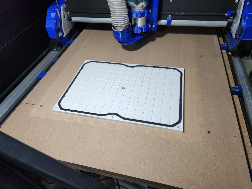 Modular CNC Vacuum Workholding Table