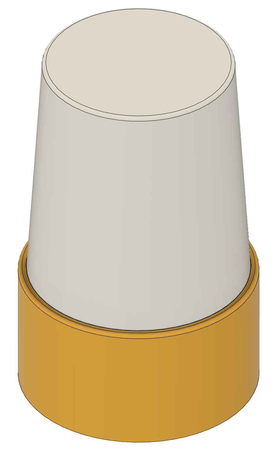 Miniatura 2 do modelo 3D Closed Egg Cup (parametric)