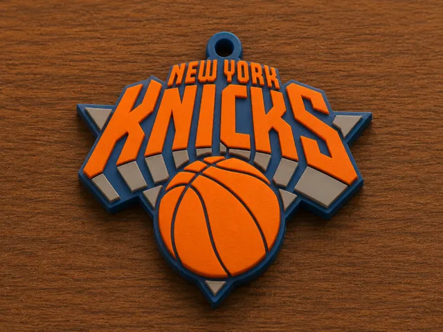 New York Knicks Oversized Logo Pendant