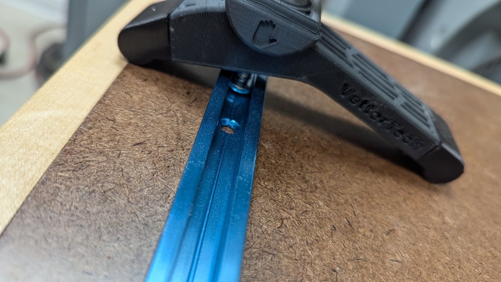 TPU and PLA Shop Hold Down Clamp for T-slot tracks (6" x 1 1/8")
