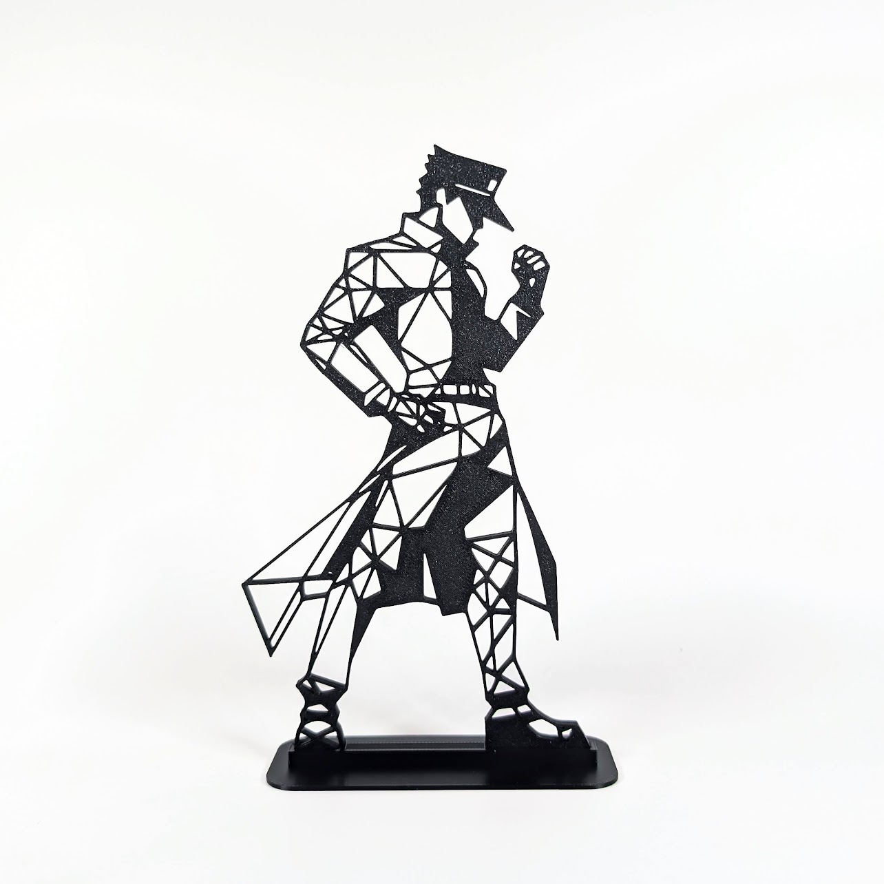 Geometric Low Poly Jotaro Kujo
