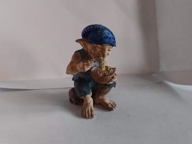 Goblin eating ramen