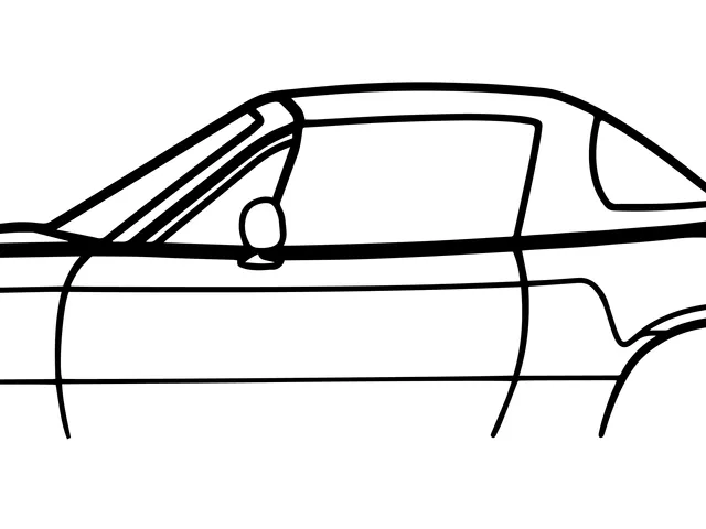 Mazda MX-5 NA Silhouette Wall Art