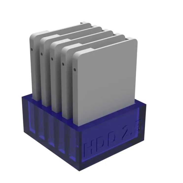 Free STL file External Hard Drive HDD 2.5 Stacker/Holder 📦・3D printable  model to download・Cults