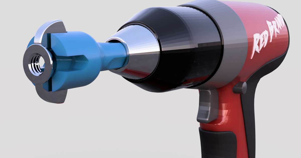 Wing Nut, Hook or Eye Bolt Drill Bit by Brian Bu Download free STL