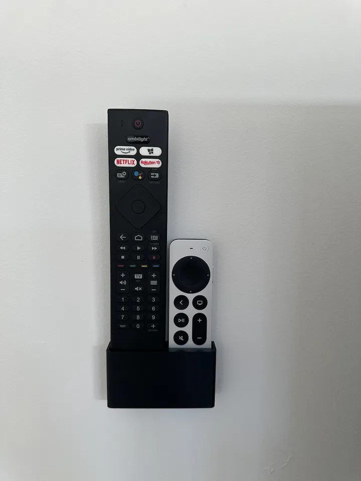 Remote controller holder by Alejandro Lopez | Download free STL model ...