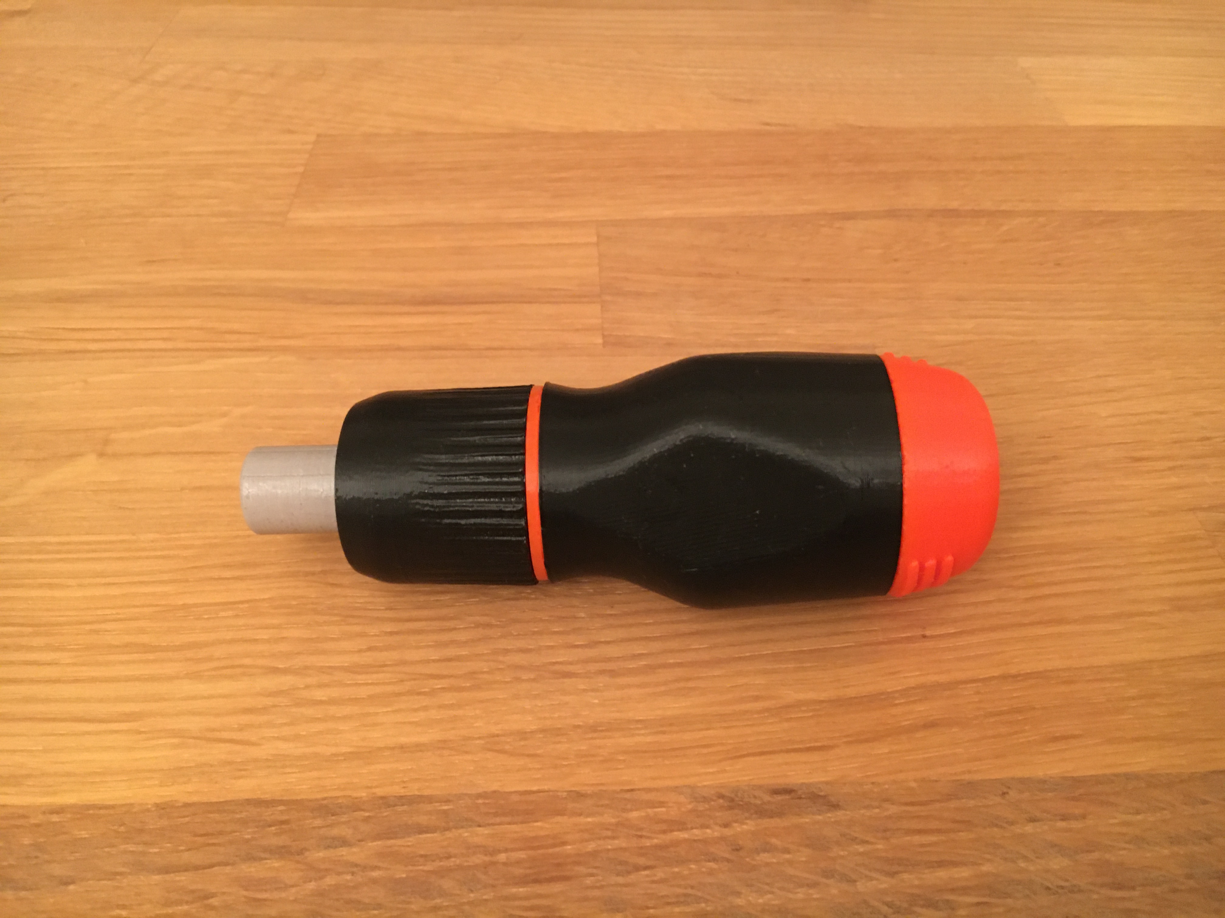 Better LTT Stubby ratcheting Screwdriver by cbrick Download free STL