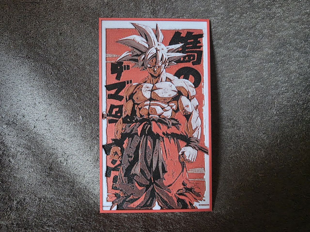 Son Goku Ultra Instinct - HueForge