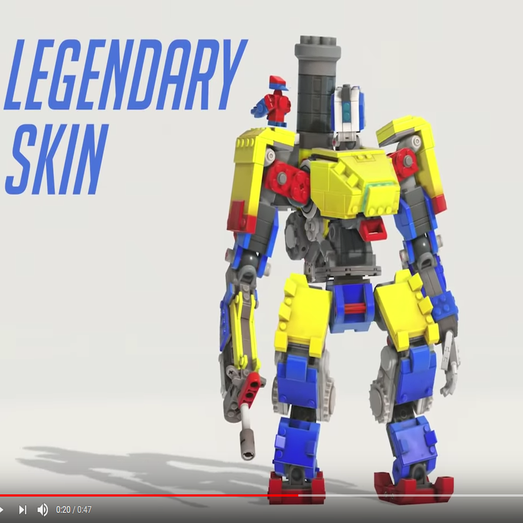 Overwatch Lego Bastion by 3DAdán | Download free STL model | Printables.com