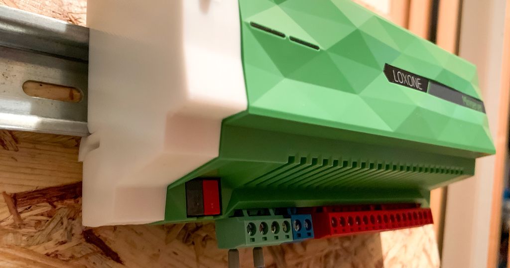 Loxone SD card adapter for DIN Rail by TimElectric Download free STL