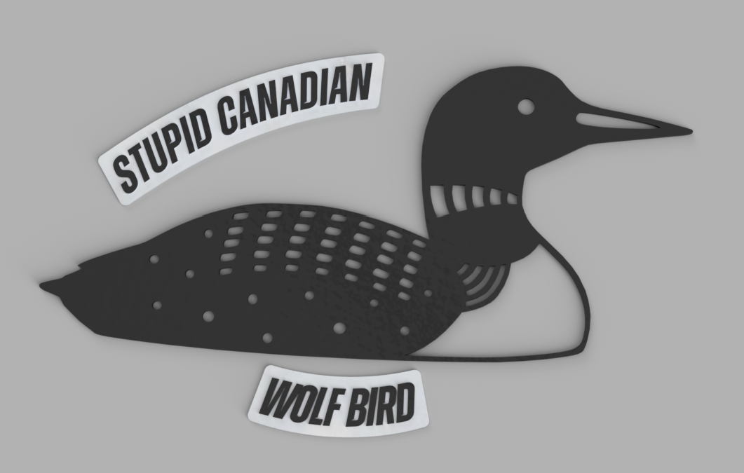 Heated Rivalry - Stupid Canadian Wolf Bird