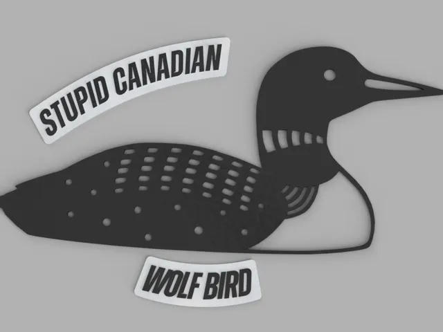 Heated Rivalry - Stupid Canadian Wolf Bird