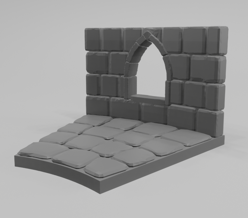 WDhex Revolving Labyrinth - window for the 1st ring of the basic stone set