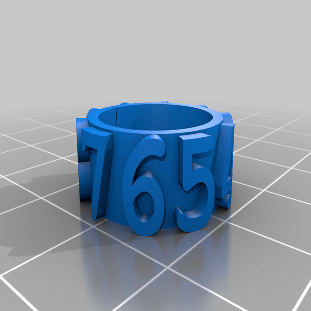 Curta Calculator Multimaterial Parts
