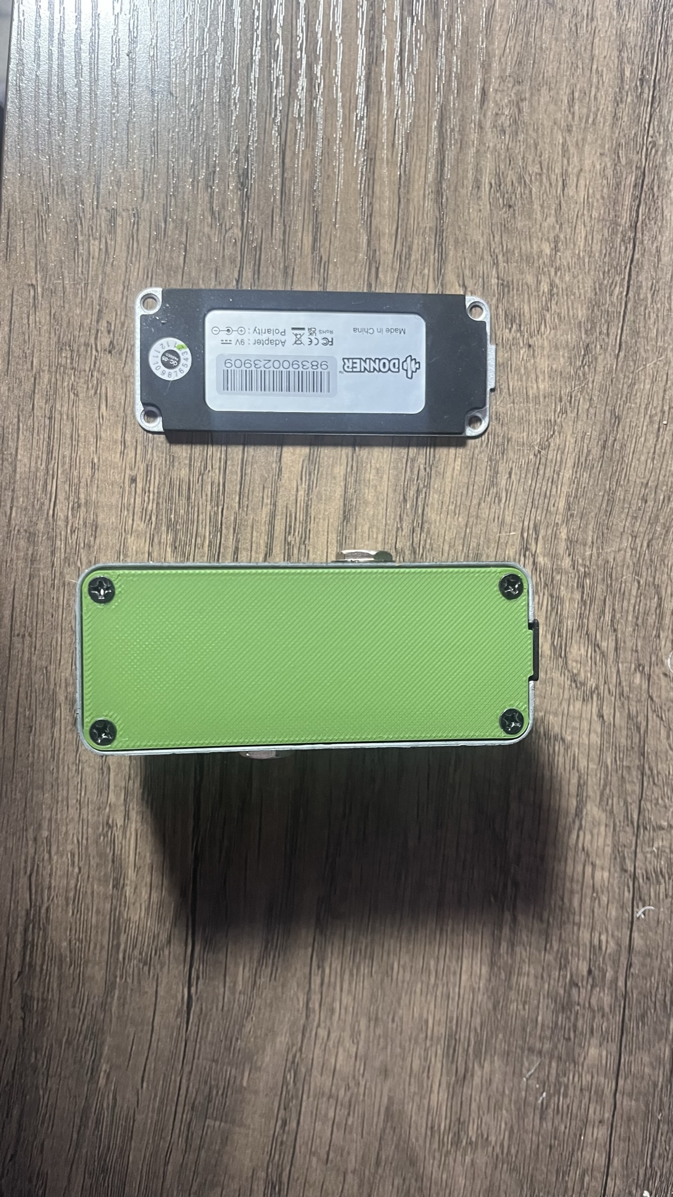 Donner guitar pedal back plate