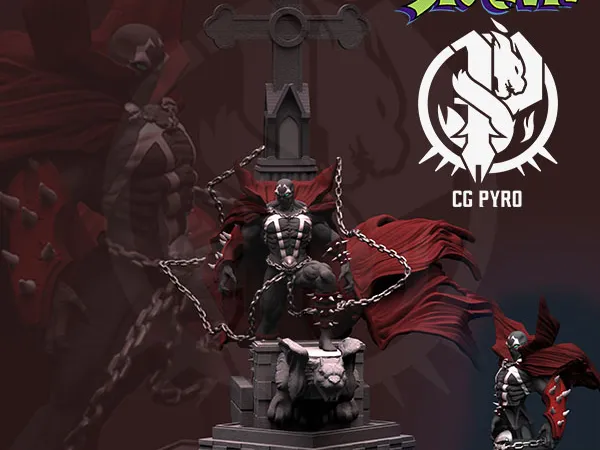 Spawn Gargoyle (Part of the Batman diorama) fanart from the comics