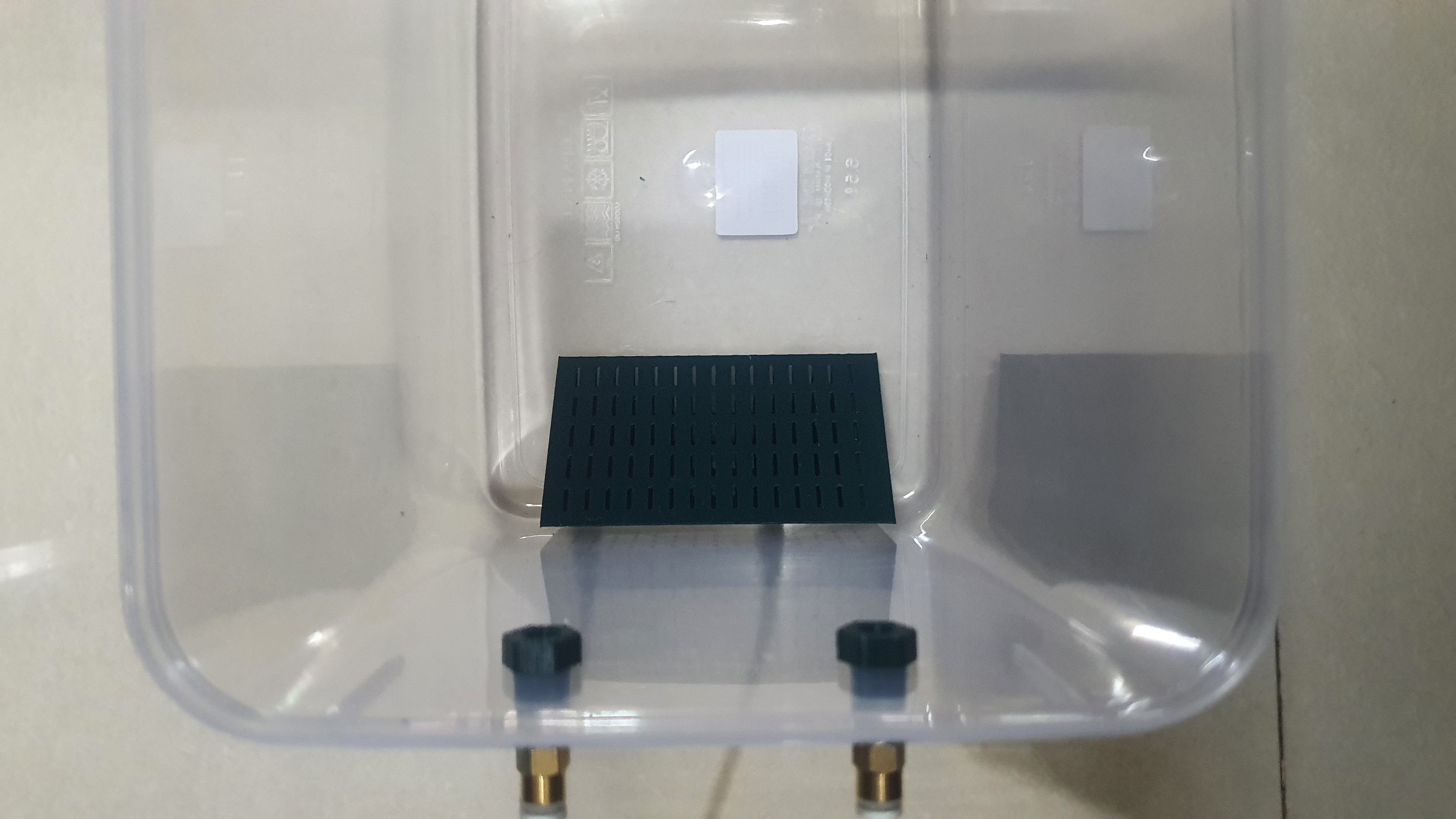 Triangular Desiccant Container