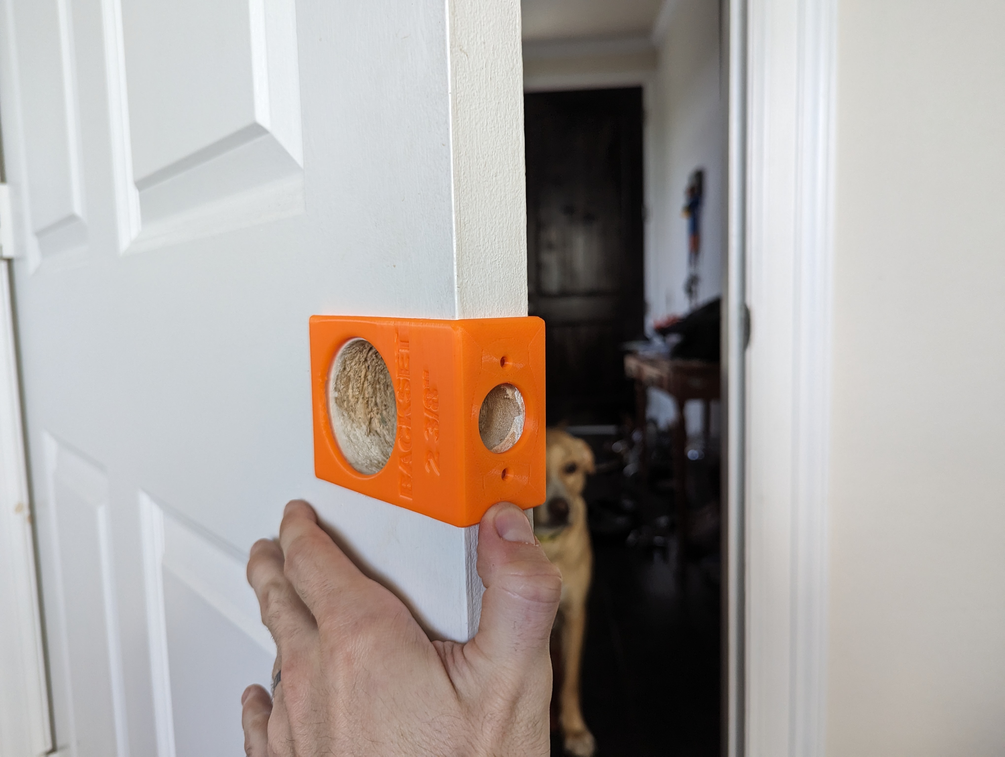 Doorknob Drill guide