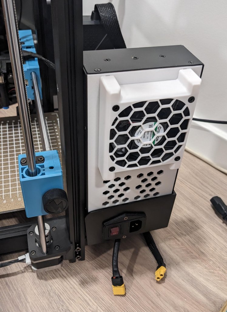 Sovol SV06 PSU cover for 80 mm fan