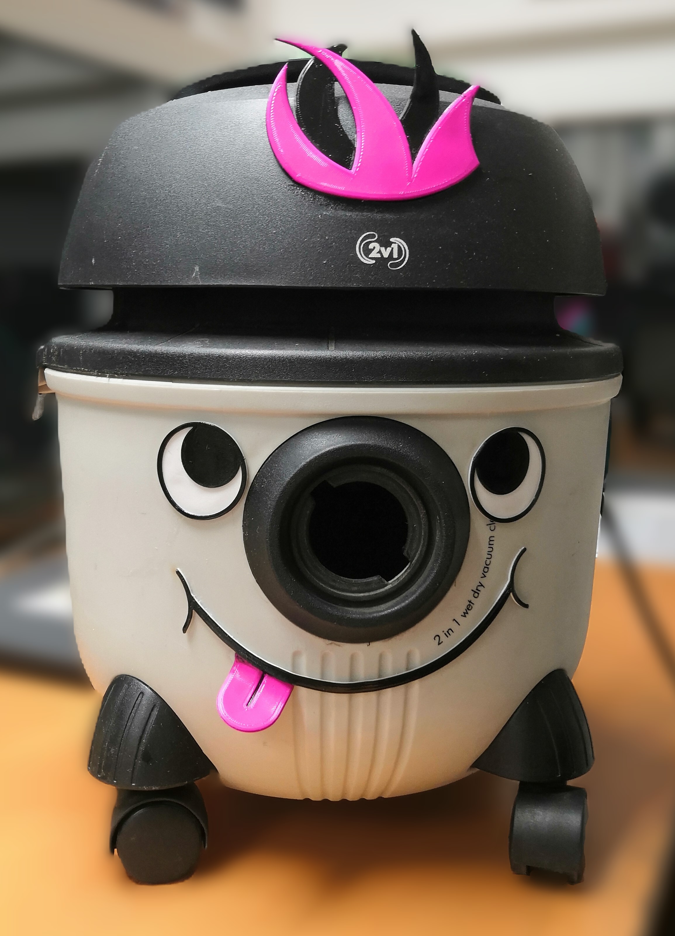 Hoover face vacuum cleaner by Indy Download free STL model