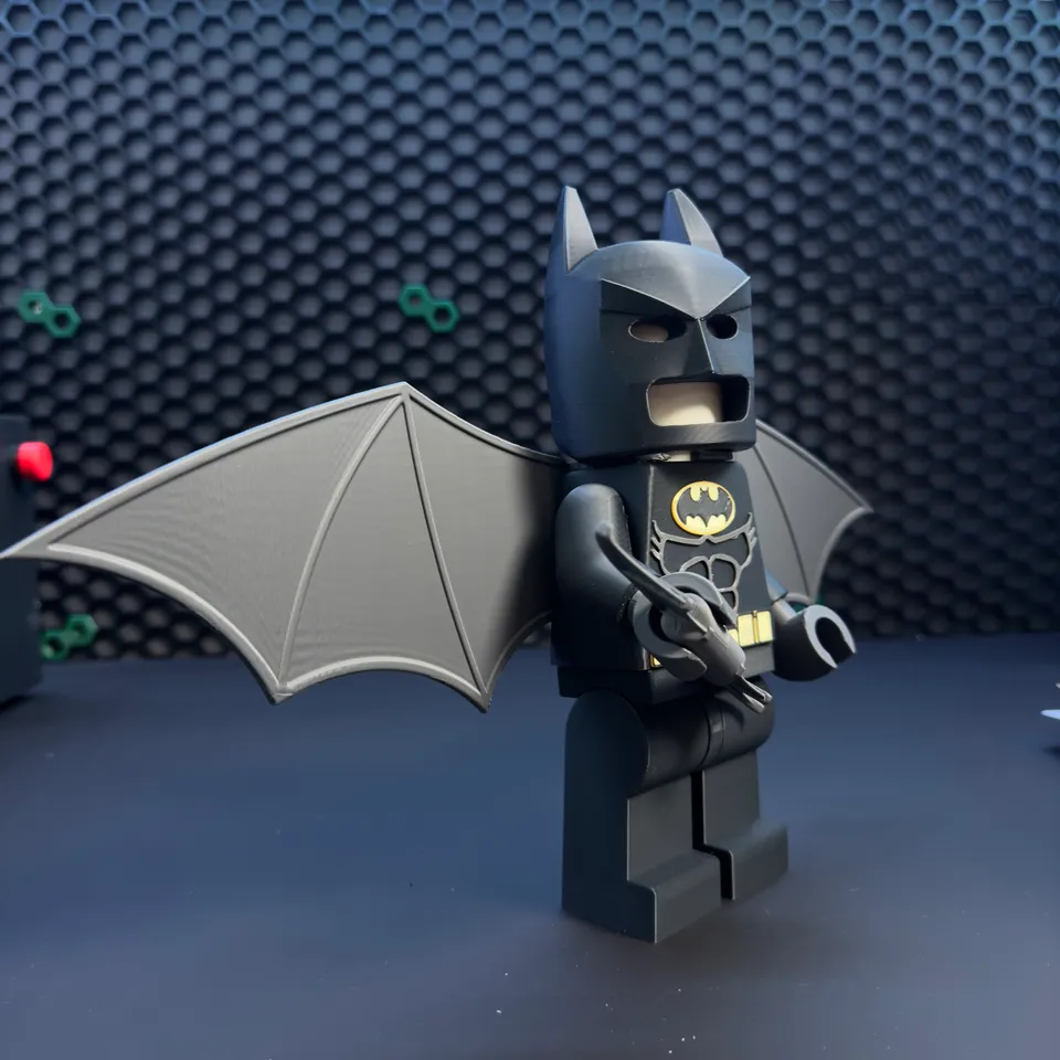 300% Lego Batman by 3D Mieks, Download free STL model